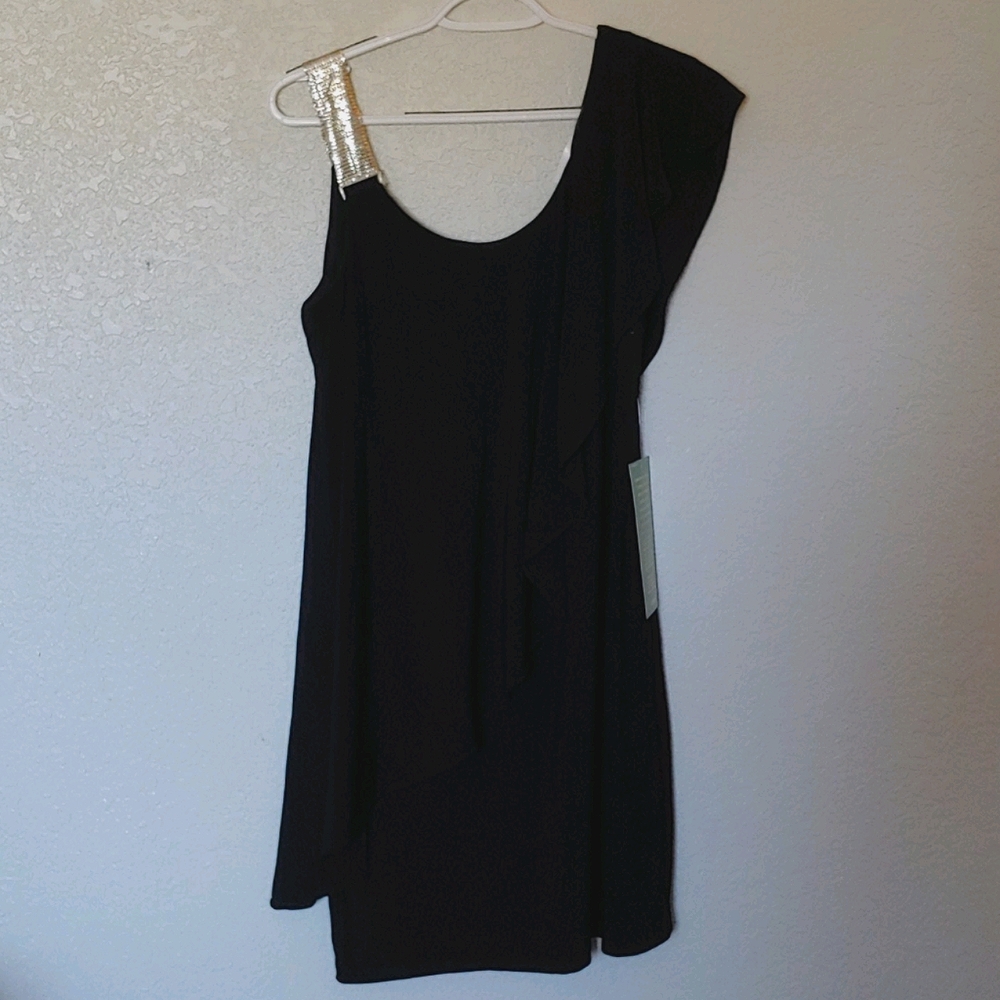Black DJ-JAZ Cocktail Dress
